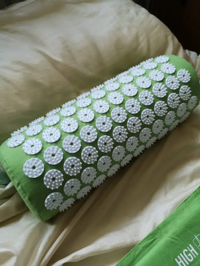 The acupressure mat pillow