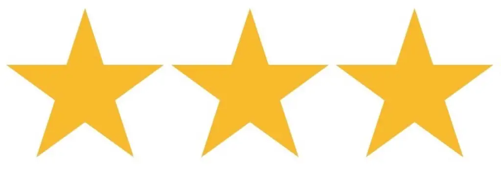 Three stars