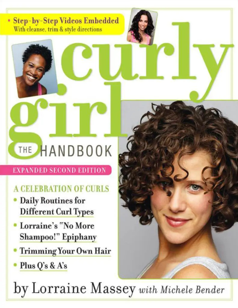 The front cover of Curly Girl: The Handbook
