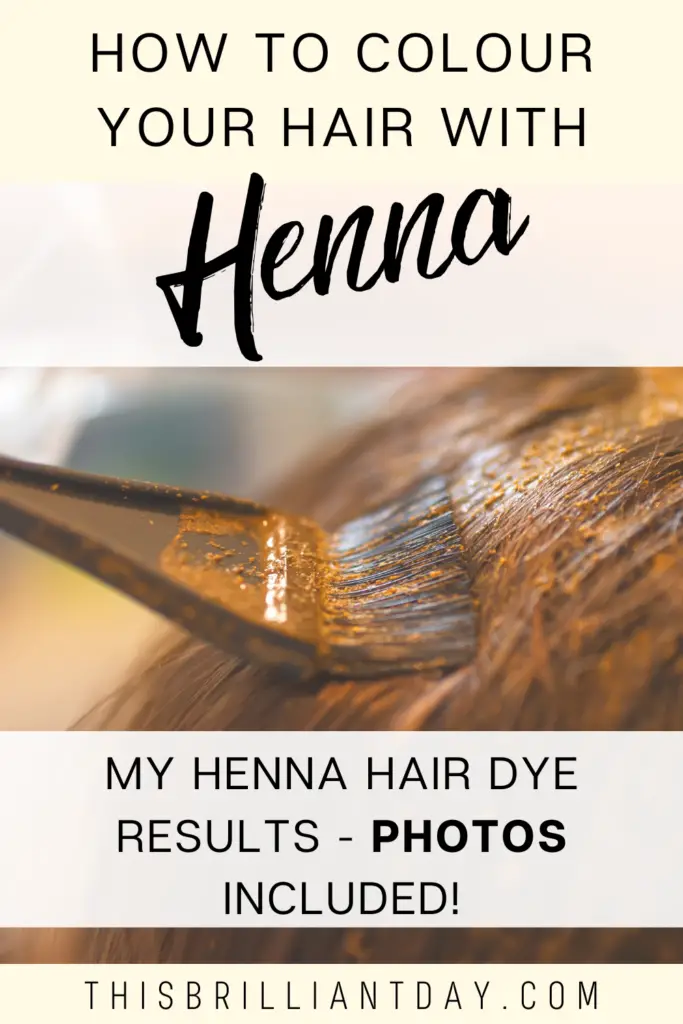 How to colour your hair with henna - my henna hair dye results - photos included!