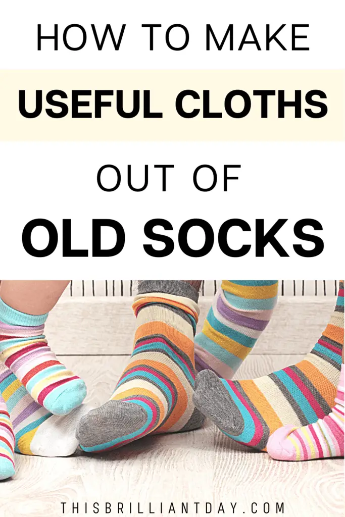 How To Make Useful Cloths out of Old Socks