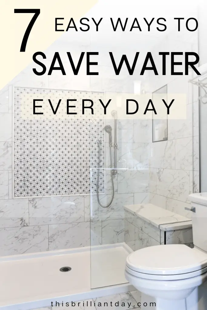 7 Ways To Conserve Water At Home 