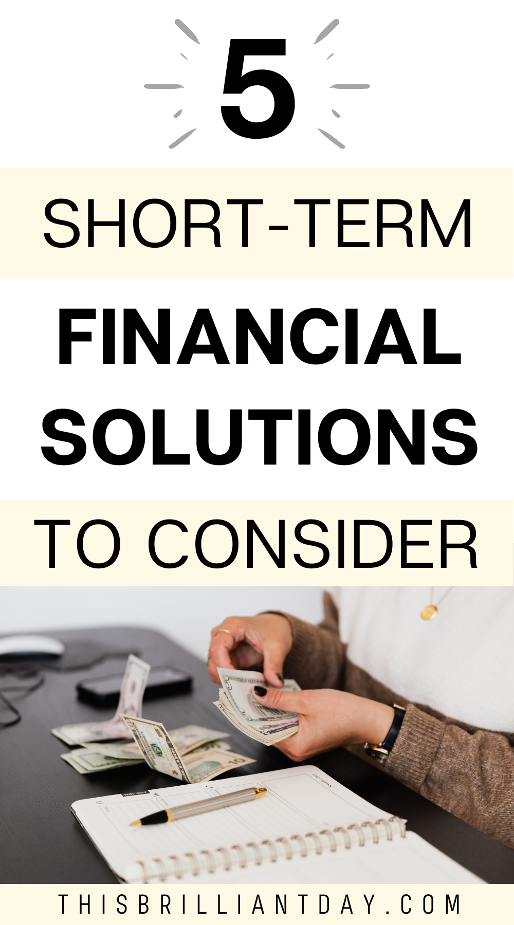 5 Short-Term Financial Solutions To Consider