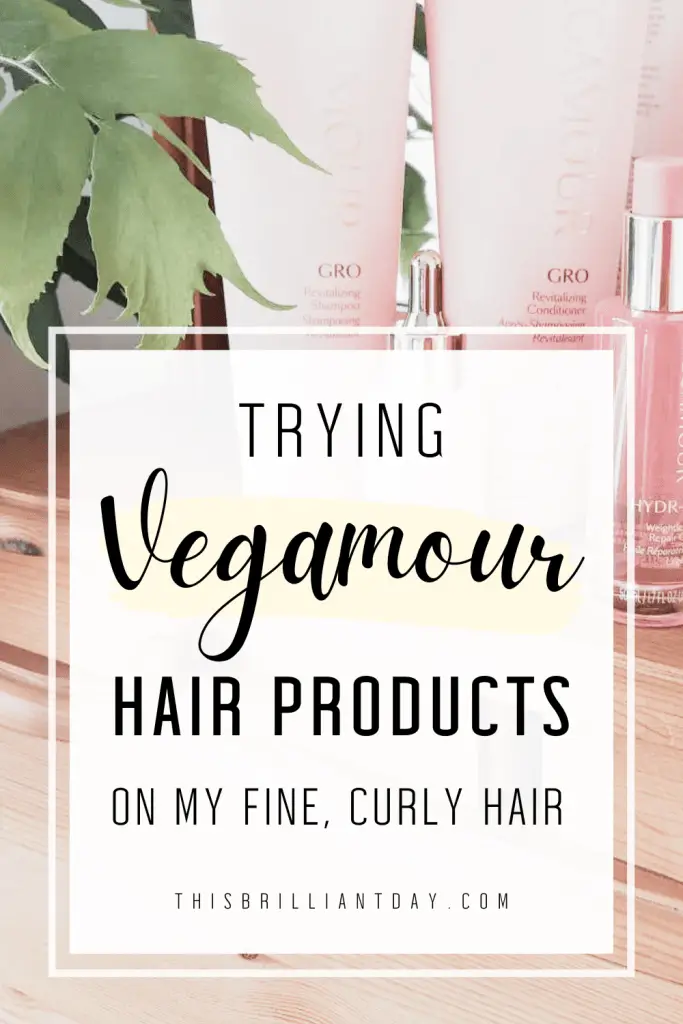 Trying Vegamour Hair Products On My Fine, Curly Hair