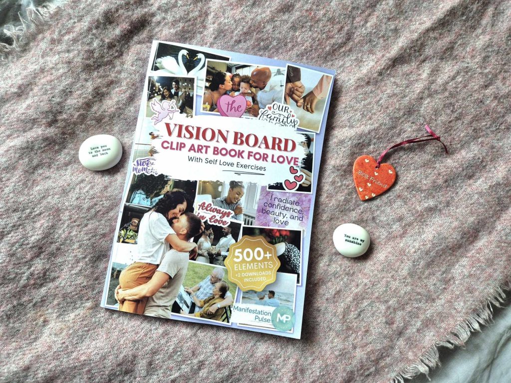 The Vision Board Clip Art Book For Love