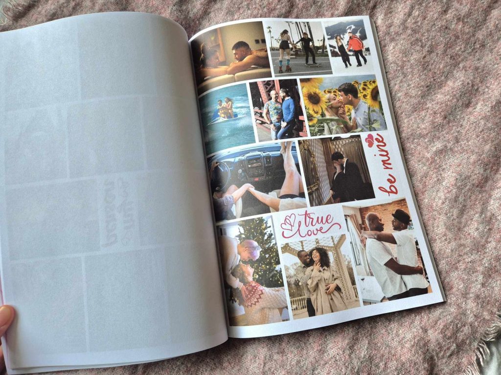 A page of the Vision Board Clip Art Book For Love, showing various love-related images.