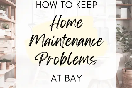 How To Keep Home Maintenance Problems At Bay
